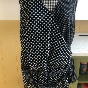 INC Polka Dot Blouse NWT